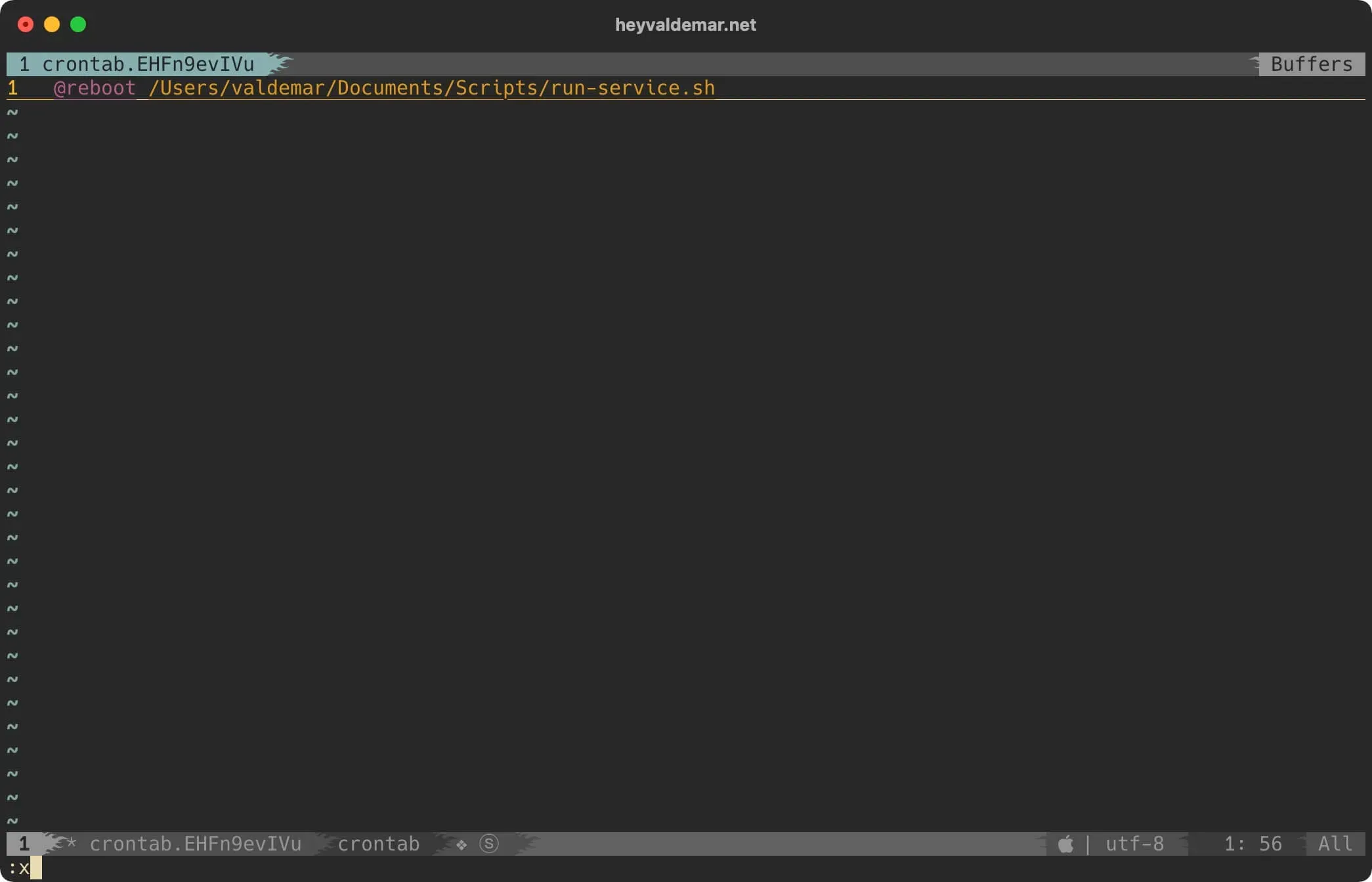 Auto-run Scripts when macOS Boots - Step 8