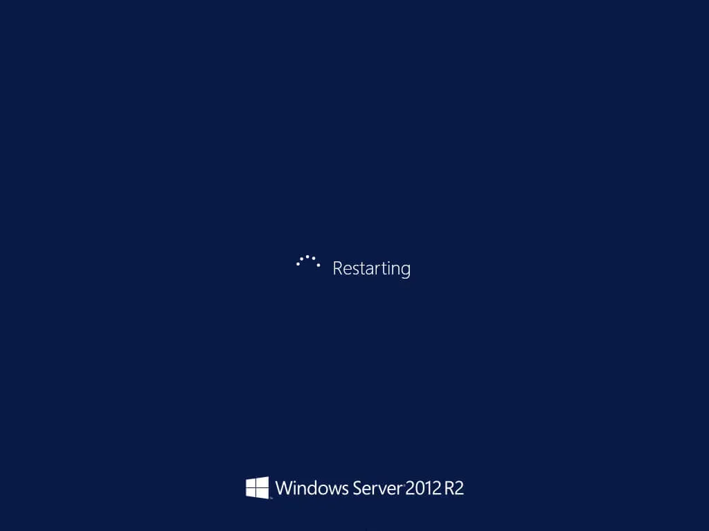 Basic Setup of Windows Server 2012 R2 - Step 23
