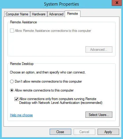Basic Setup of Windows Server 2012 R2 - Step 8
