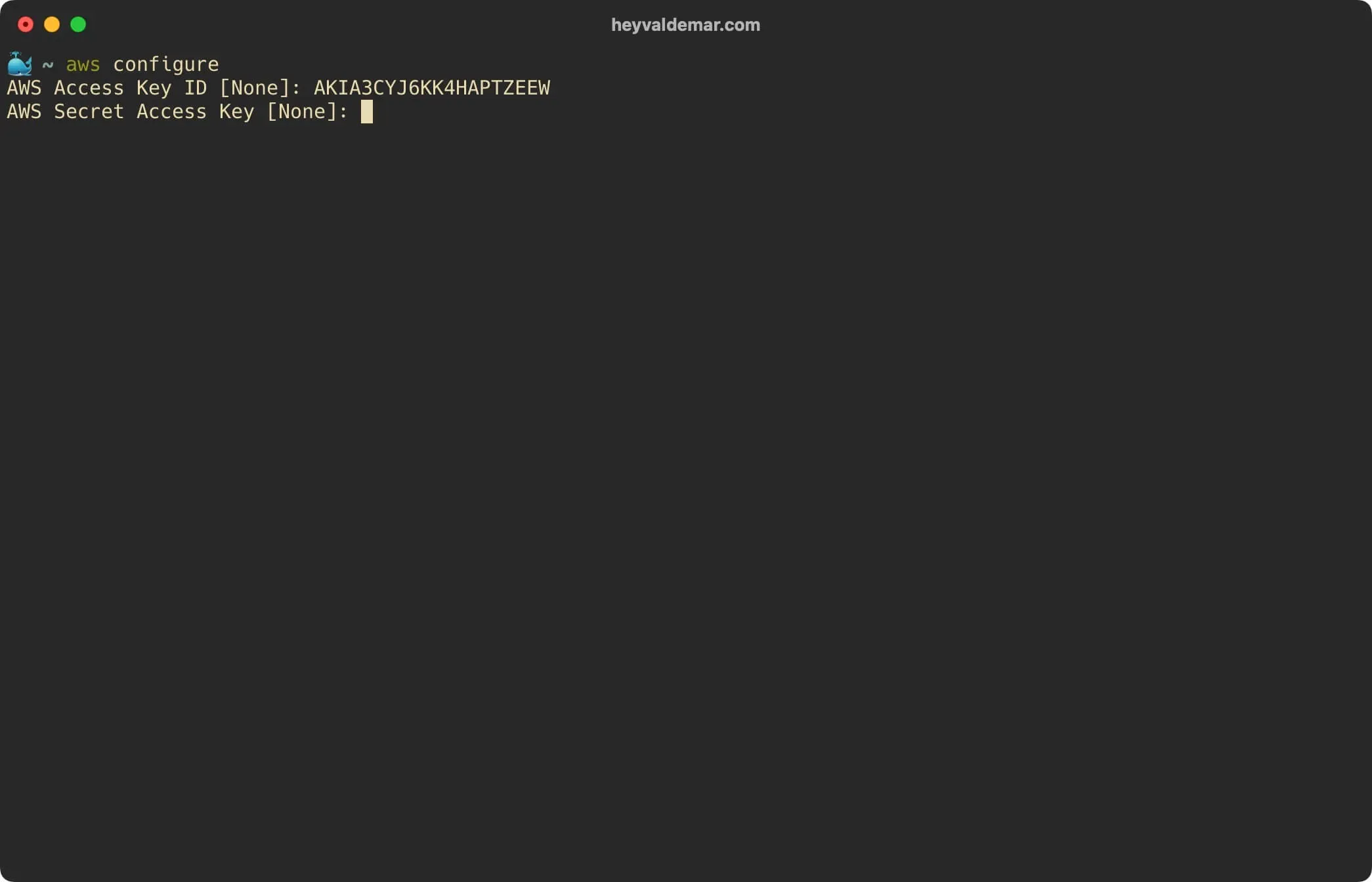 Configure AWS CLI - Step 10