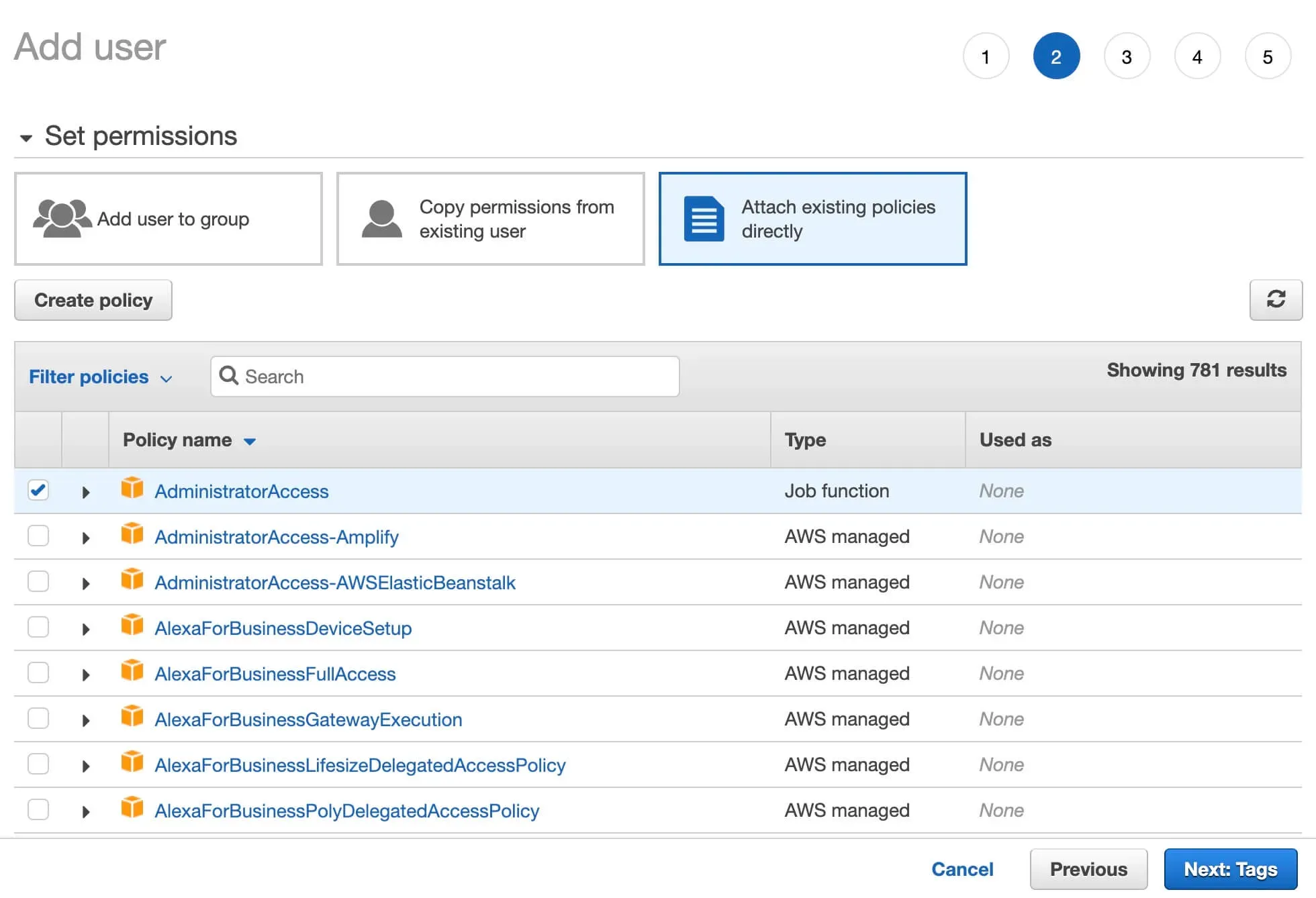 Configure AWS CLI - Step 4