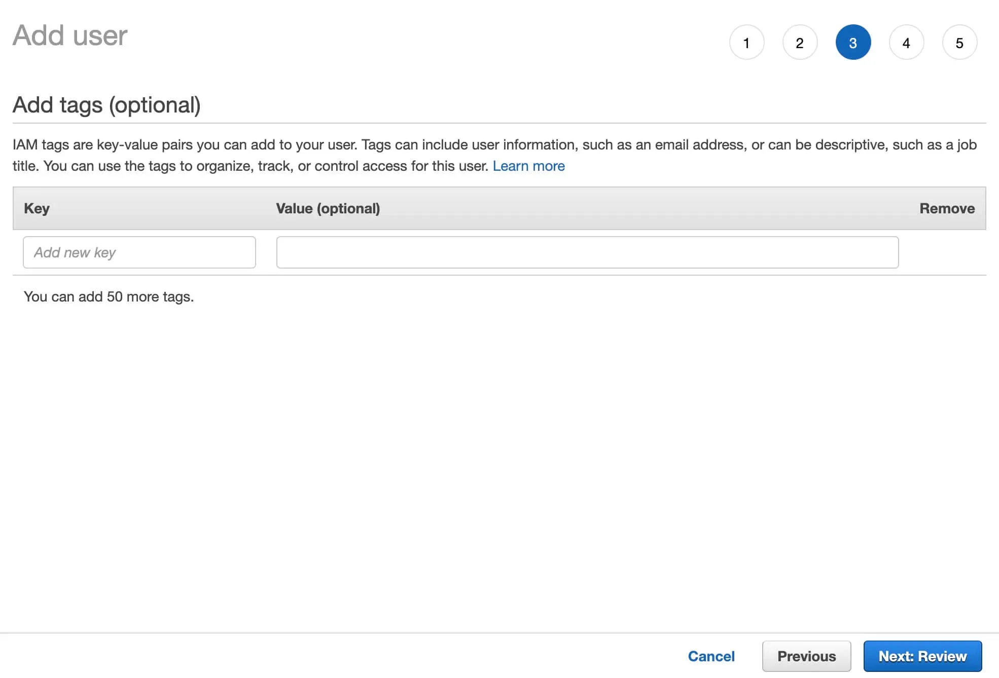 Configure AWS CLI - Step 5