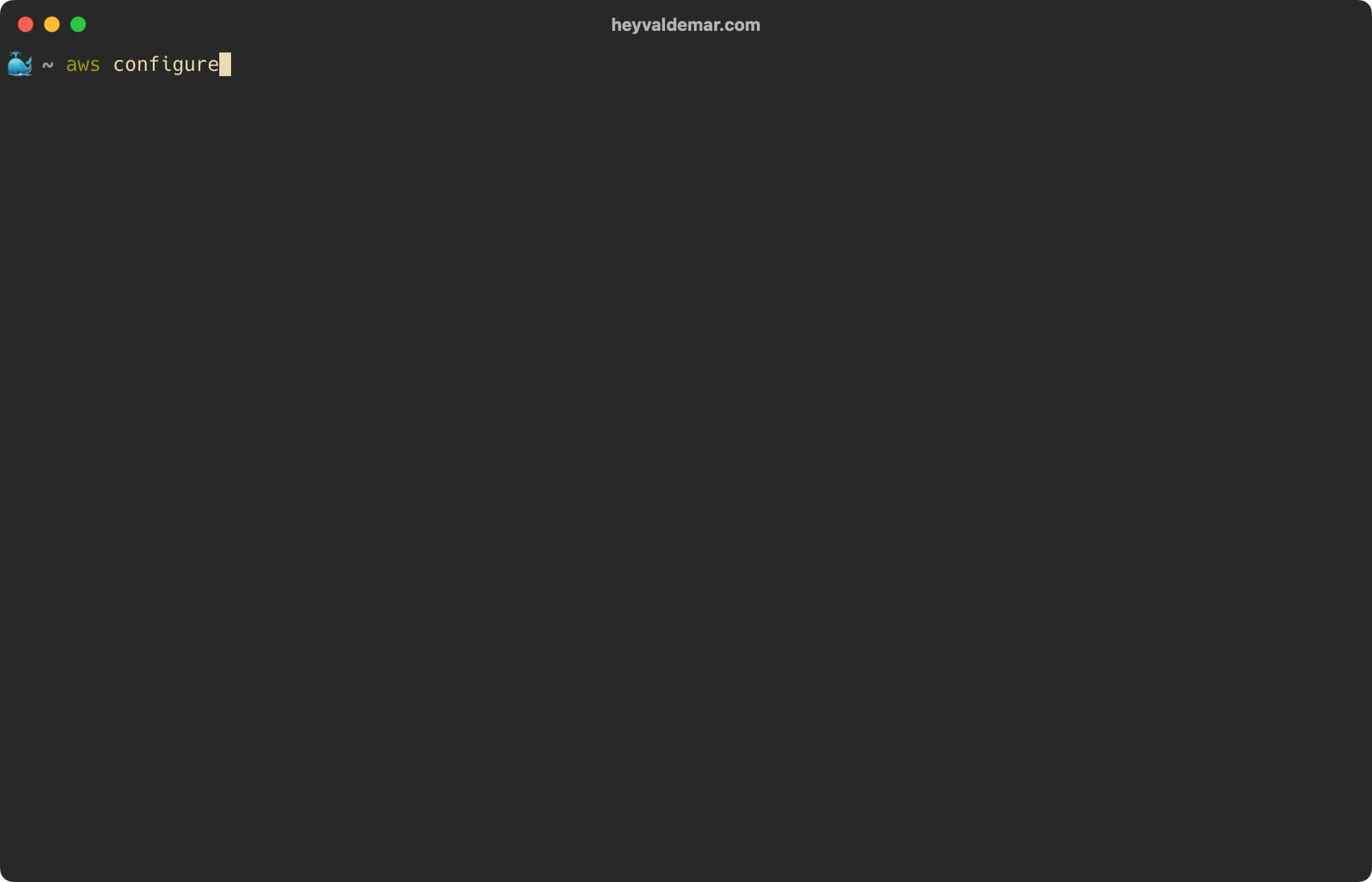Configure AWS CLI - Step 8