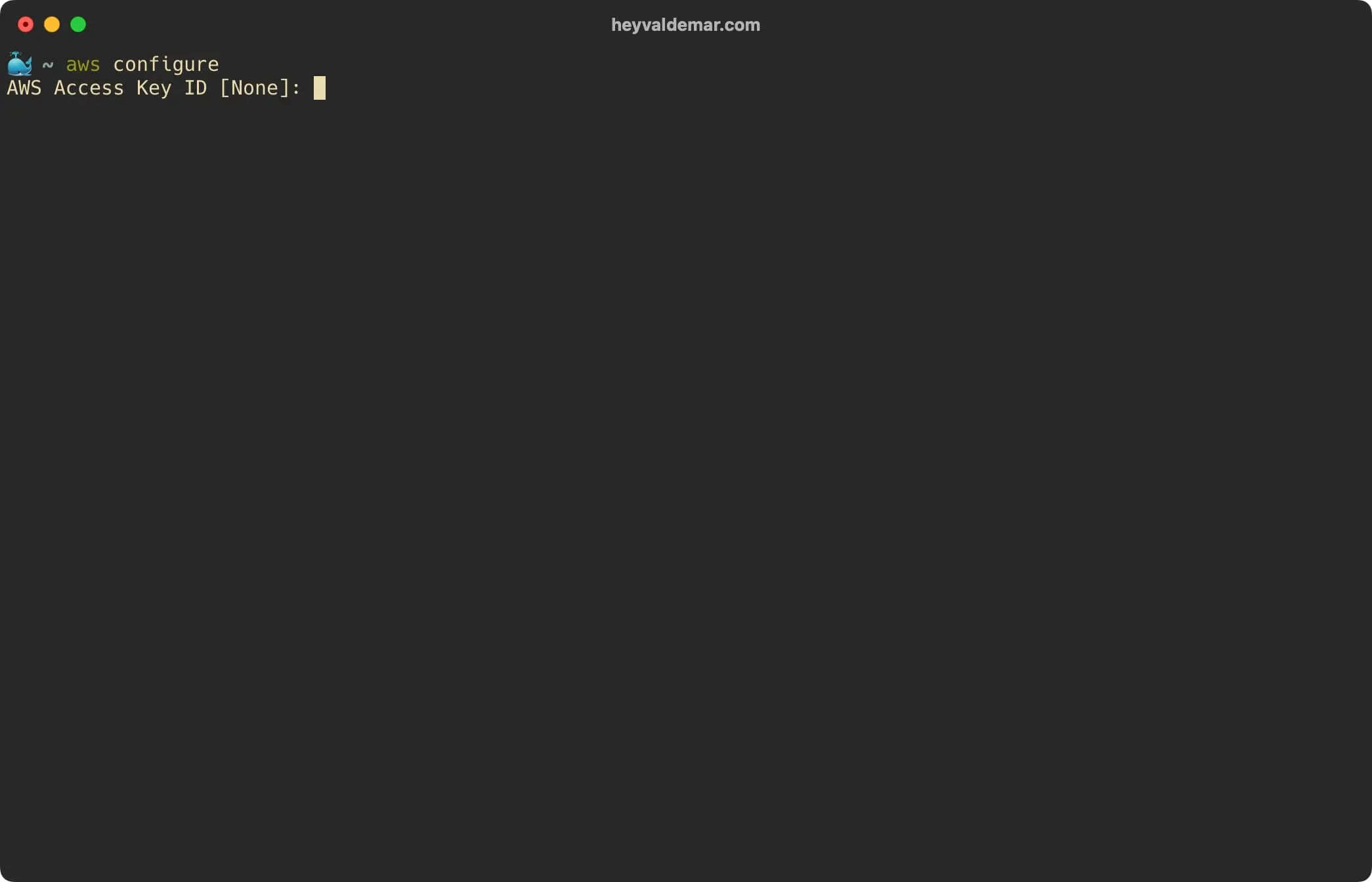 Configure AWS CLI - Step 9
