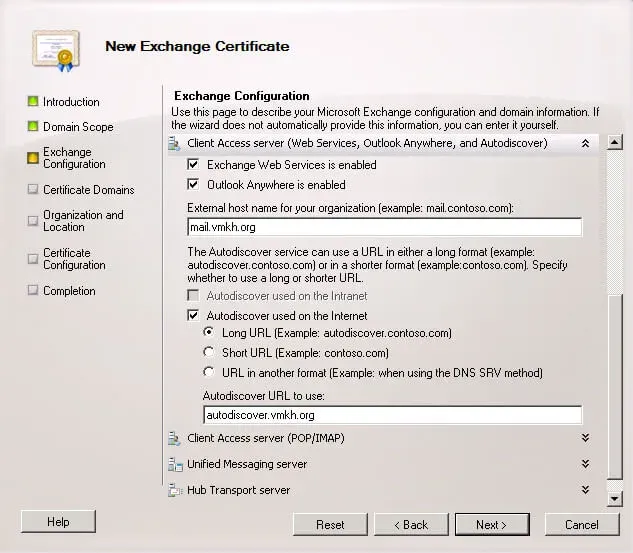 Configure Exchange Server 2010 - Step 102