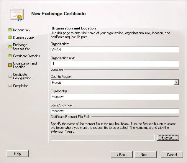 Configure Exchange Server 2010 - Step 104