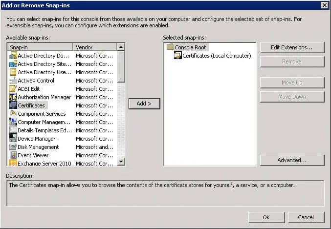 Configure Exchange Server 2010 - Step 139