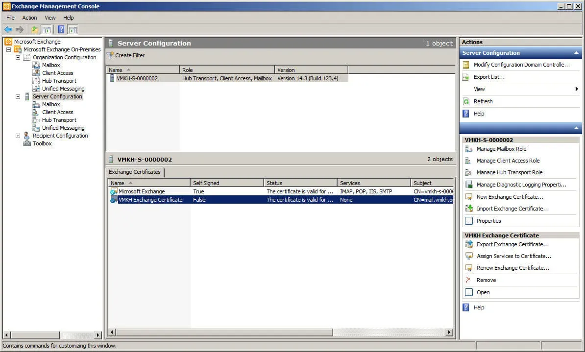 Configure Exchange Server 2010 - Step 153