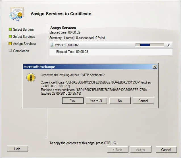 Configure Exchange Server 2010 - Step 157