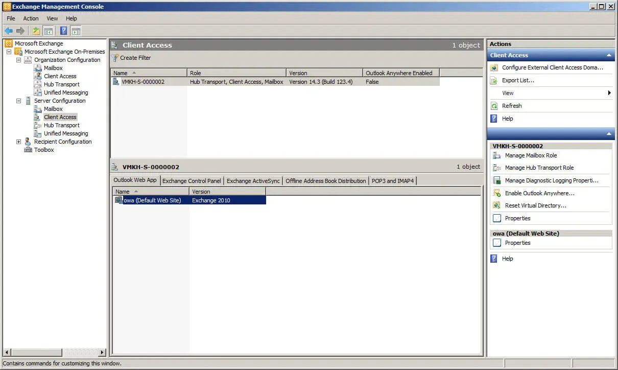 Configure Exchange Server 2010 - Step 160