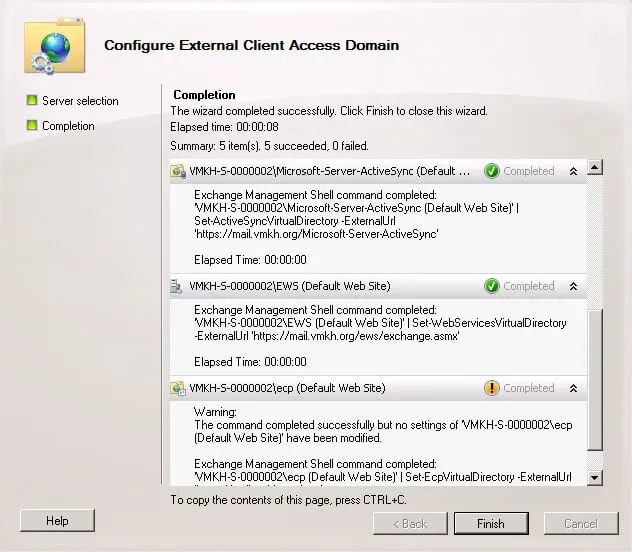 Configure Exchange Server 2010 - Step 170
