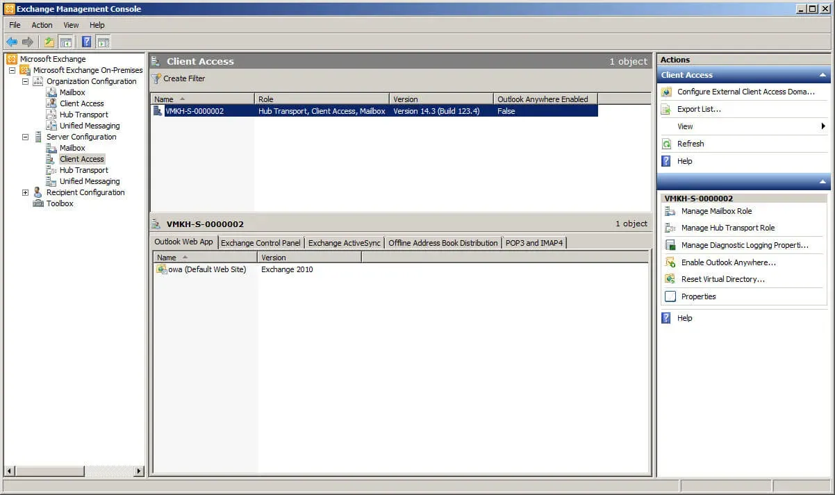 Configure Exchange Server 2010 - Step 171