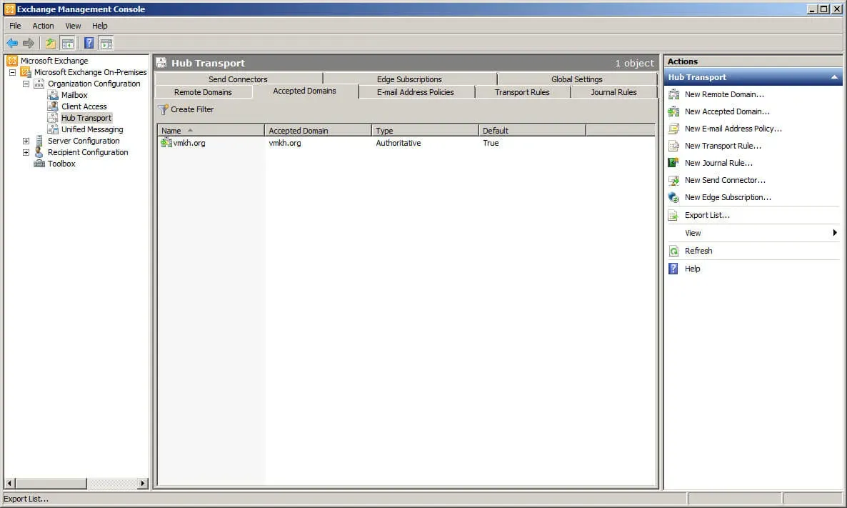 Configure Exchange Server 2010 - Step 18