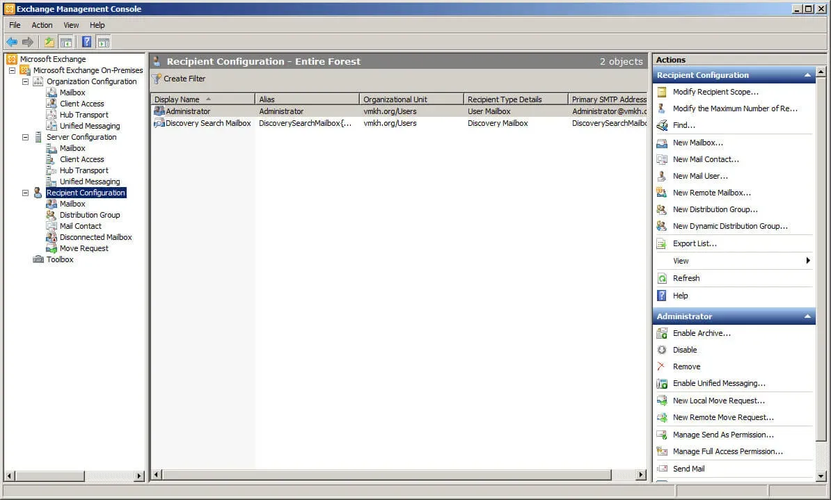 Configure Exchange Server 2010 - Step 180