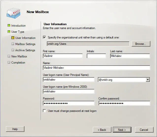 Configure Exchange Server 2010 - Step 184