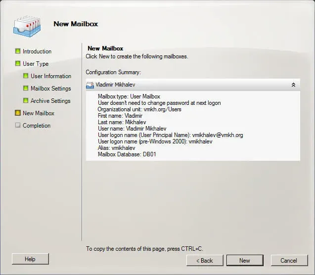 Configure Exchange Server 2010 - Step 189