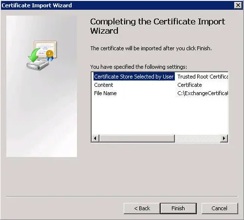 Configure Exchange Server 2010 - Step 202