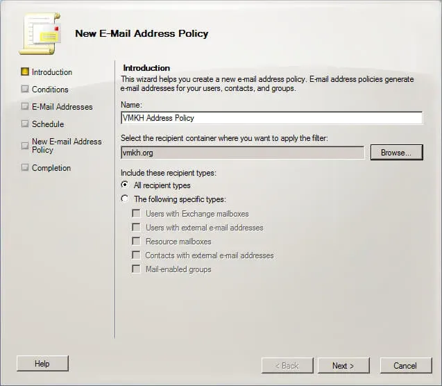 Configure Exchange Server 2010 - Step 25