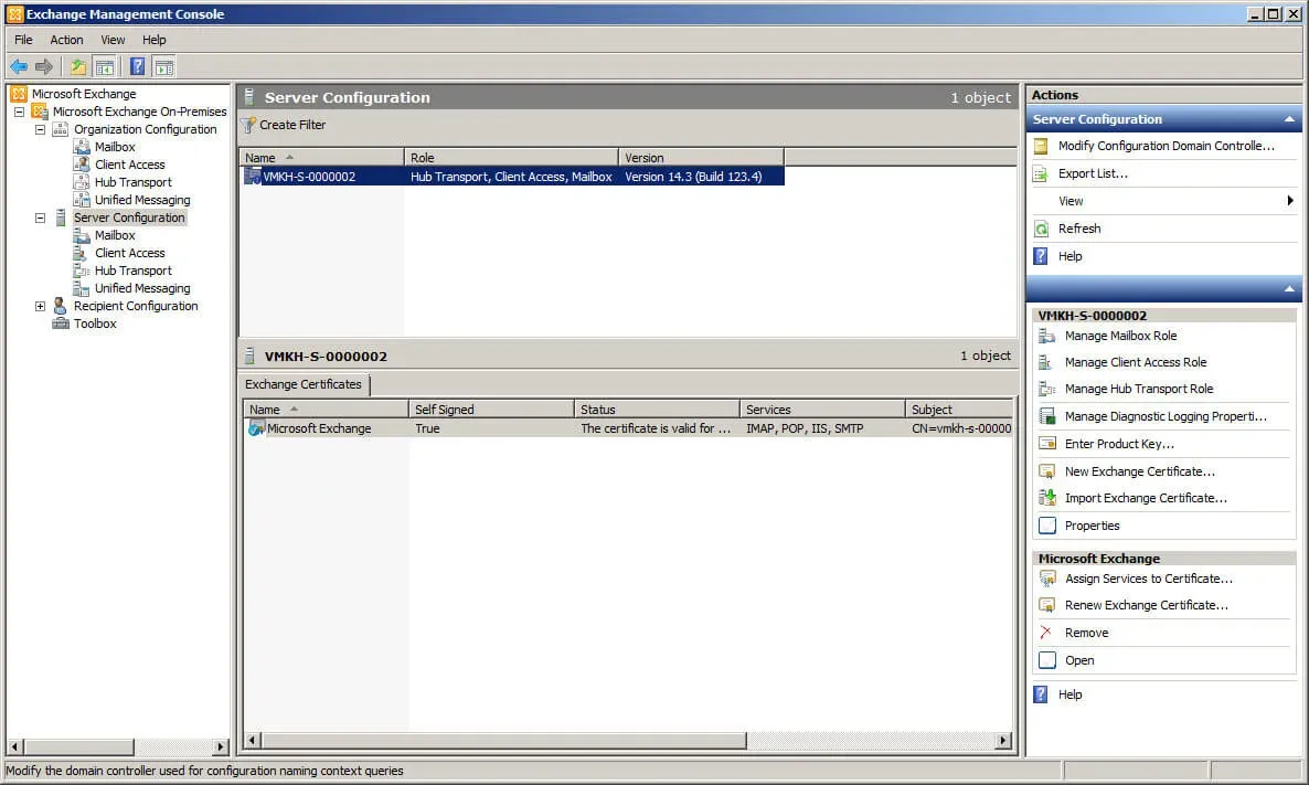 Configure Exchange Server 2010 - Step 53