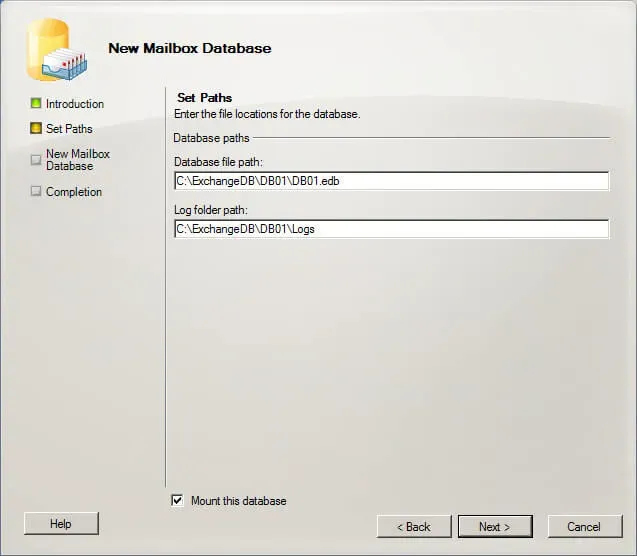 Configure Exchange Server 2010 - Step 6