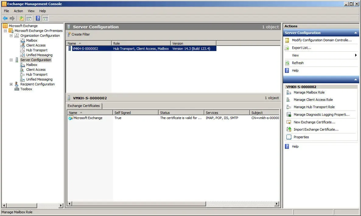Configure Exchange Server 2010 - Step 98