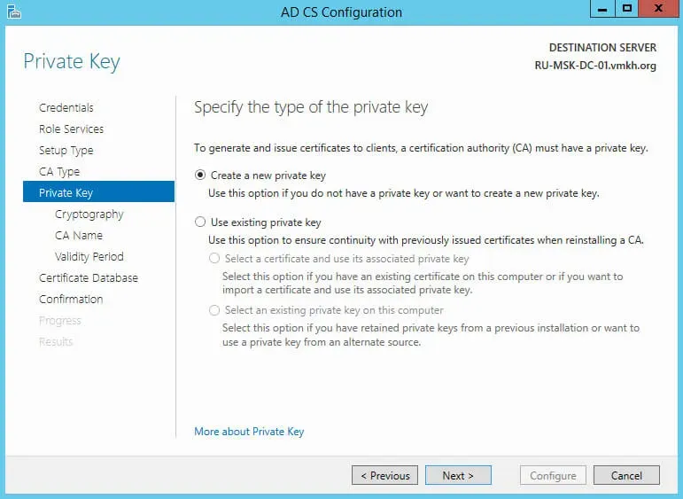 Configure Exchange Server 2016 - Step 101