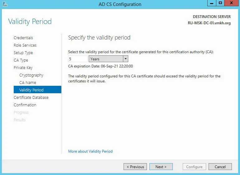 Configure Exchange Server 2016 - Step 104
