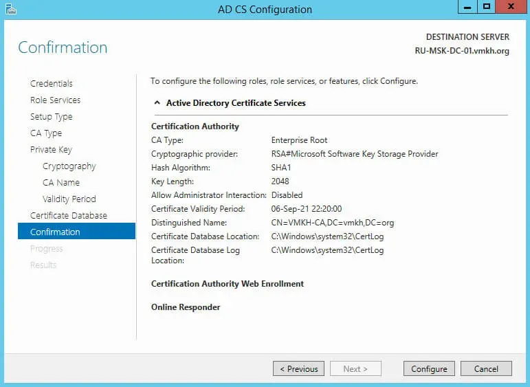 Configure Exchange Server 2016 - Step 106