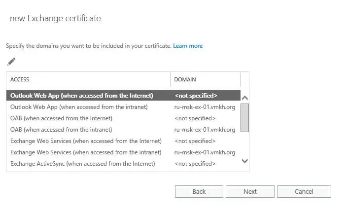 Configure Exchange Server 2016 - Step 120