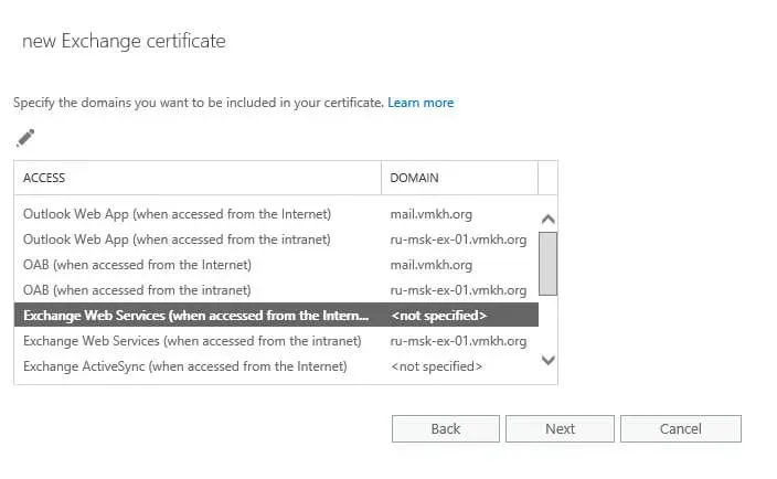 Configure Exchange Server 2016 - Step 124