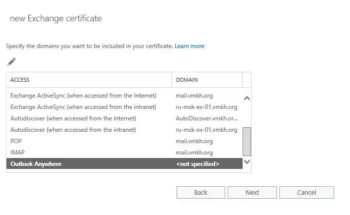 Configure Exchange Server 2016 - Step 132