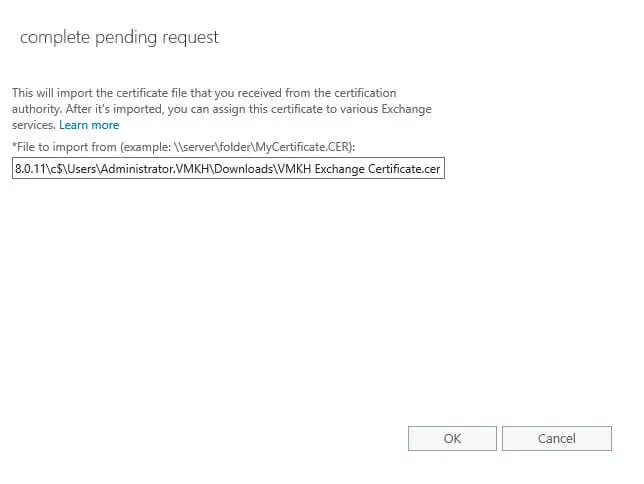 Configure Exchange Server 2016 - Step 172