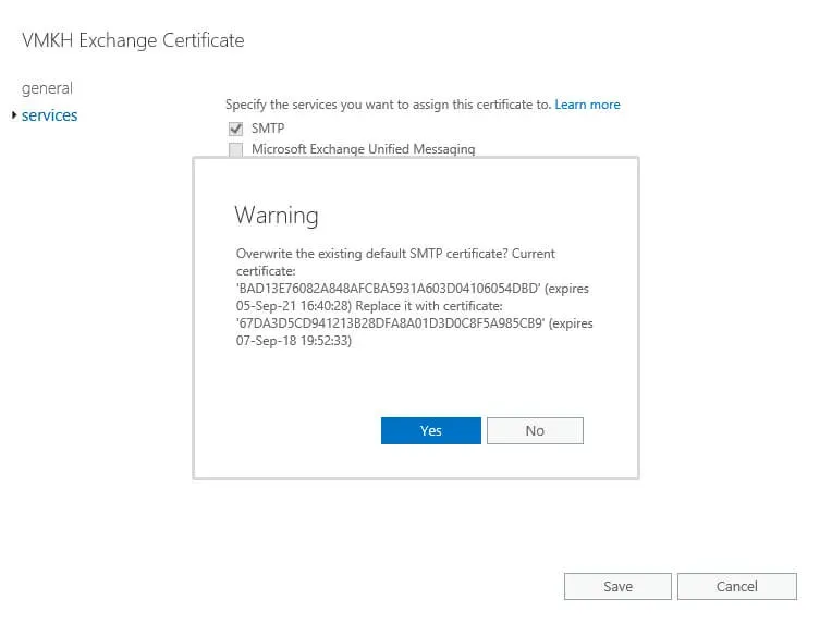 Configure Exchange Server 2016 - Step 175