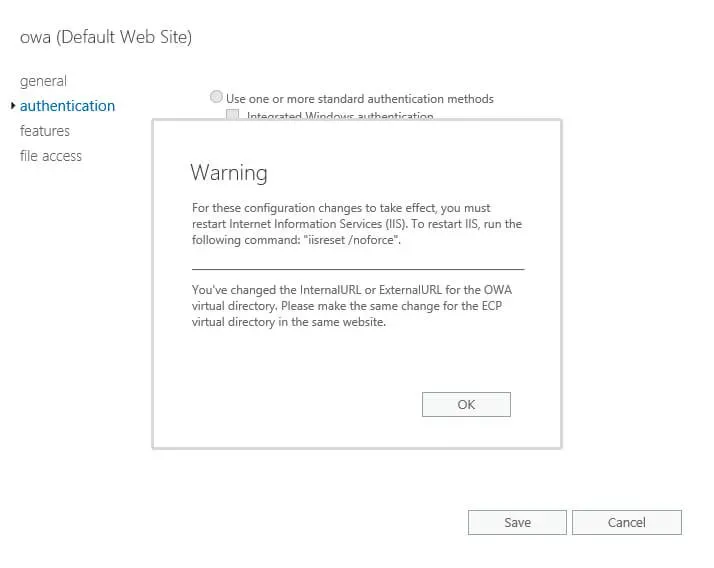Configure Exchange Server 2016 - Step 182