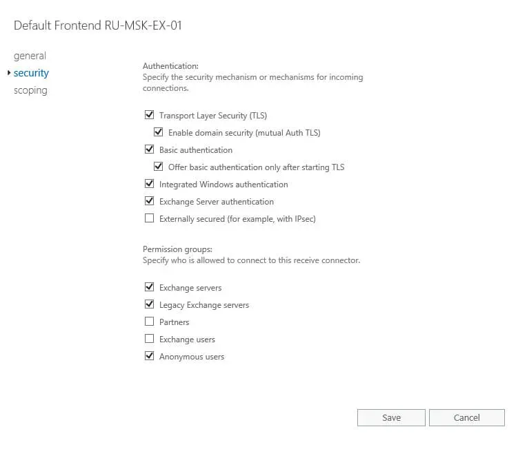 Configure Exchange Server 2016 - Step 203