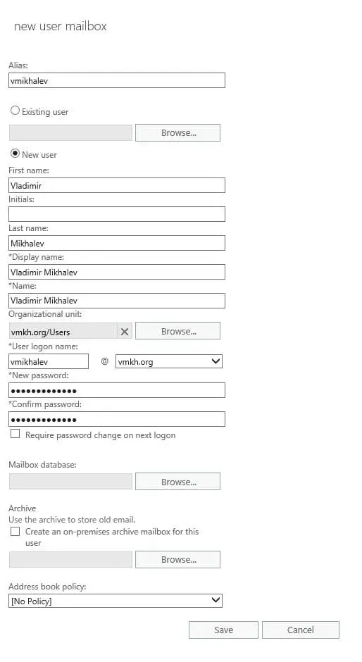 Configure Exchange Server 2016 - Step 208