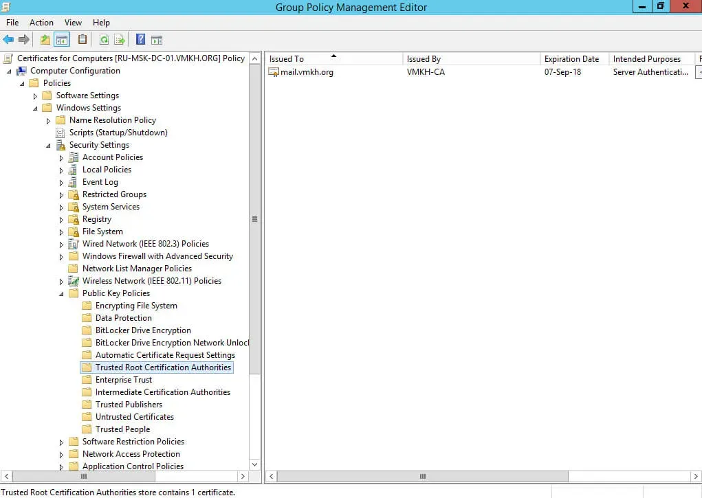 Configure Exchange Server 2016 - Step 226