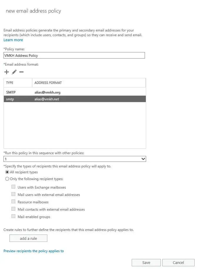 Configure Exchange Server 2016 - Step 35