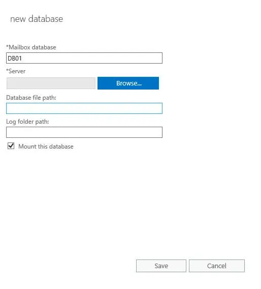 Configure Exchange Server 2016 - Step 4