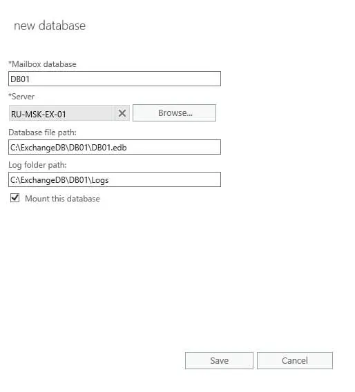 Configure Exchange Server 2016 - Step 7
