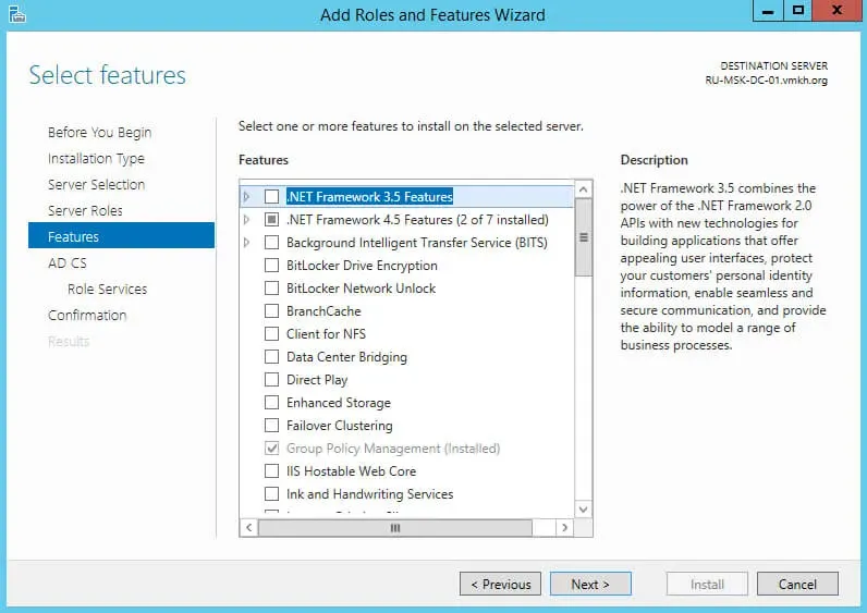 Configure Exchange Server 2016 - Step 82