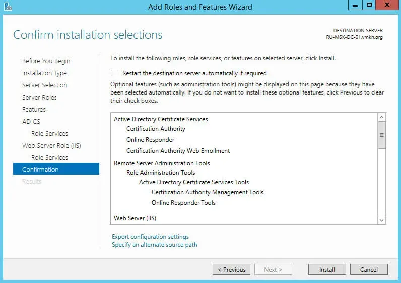 Configure Exchange Server 2016 - Step 91