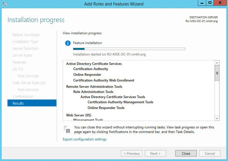 Configure Exchange Server 2016 - Step 92