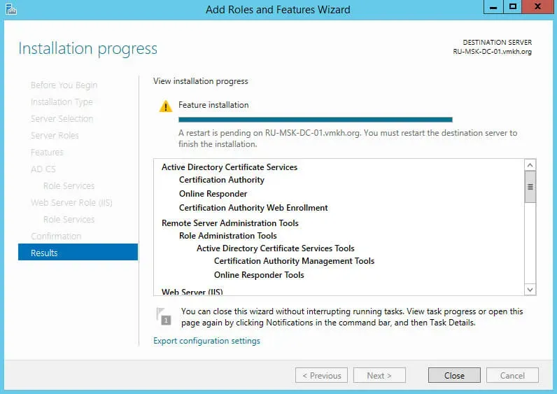 Configure Exchange Server 2016 - Step 93