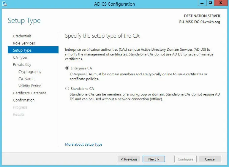 Configure Exchange Server 2016 - Step 99