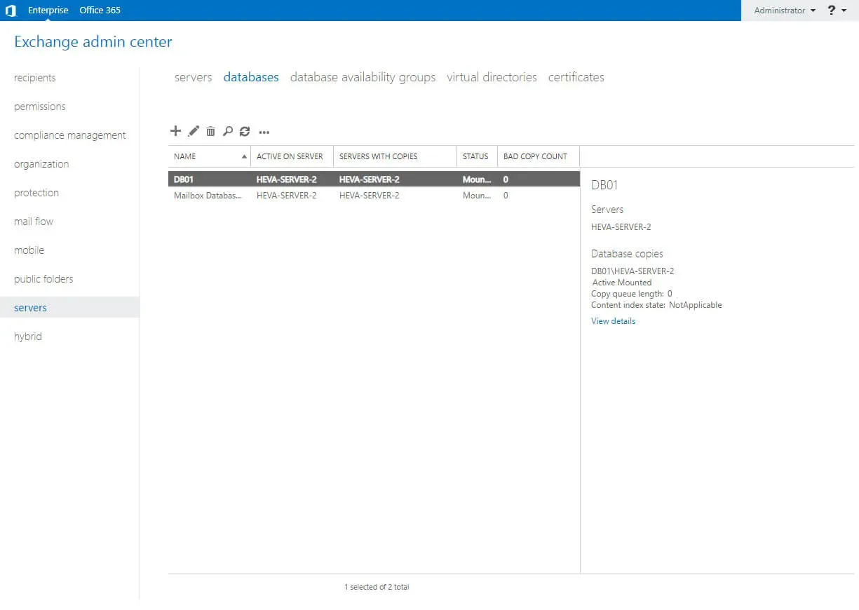 Configure Exchange Server 2019 - Step 10