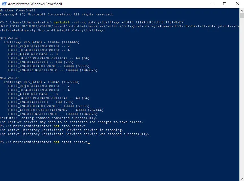 Configure Exchange Server 2019 - Step 105