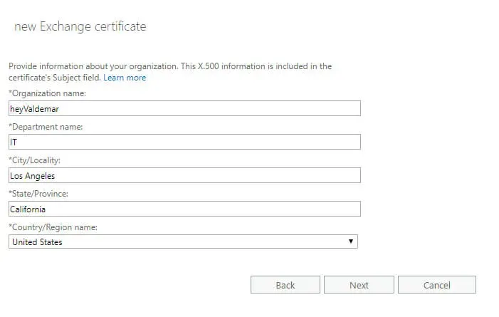 Configure Exchange Server 2019 - Step 130