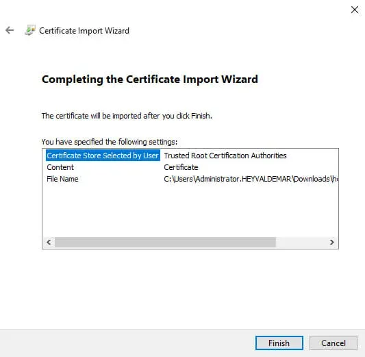 Configure Exchange Server 2019 - Step 159