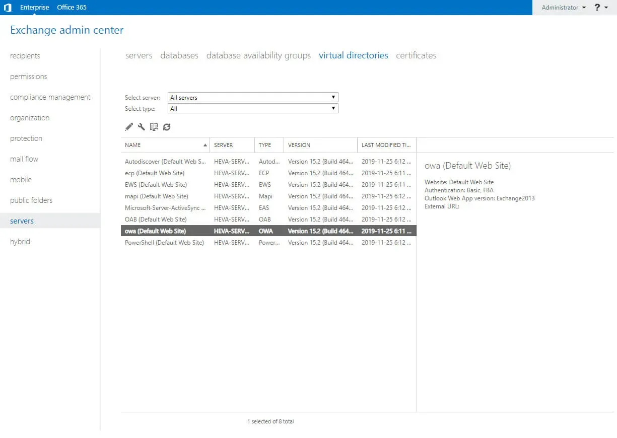Configure Exchange Server 2019 - Step 167